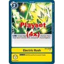 Electric Rush BT7-099 Playset (4x) EN Digimon Next Adventure Sammelkarte