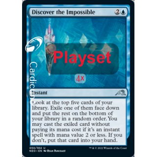 Discover the Impossible 050/302 Playset(4x) - Kamigawa: Neon Dynasty Magic Sammelkarte Englisch