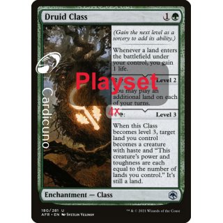 Druid Class 180/281 Playset(4x) - Adventures in the Forgotten Realms Magic Sammelkarte Englisch