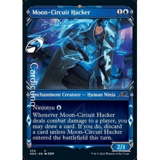 Moon-Circuit Hacker 334/302 - Kamigawa: Neon Dynasty Magic Sammelkarte Englisch