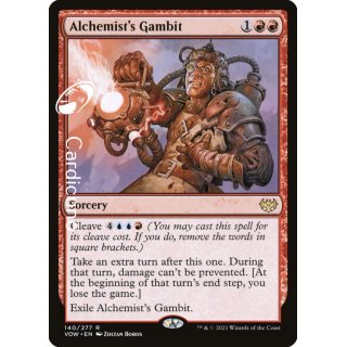 Alchemists Gambit 140/277 - Innistrad: Crimson Vow Magic Sammelkarte Englisch