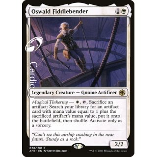 Oswald Fiddlebender 028/281 - Adventures in the Forgotten Realms Magic Sammelkarte Englisch