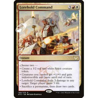 Lorehold Command 199/275 - Strixhaven: School of Mages  Magic Sammelkarte Englisch