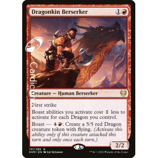 Dragonkin Berserker 131/285 - Kaldheim Magic Sammelkarte Englisch