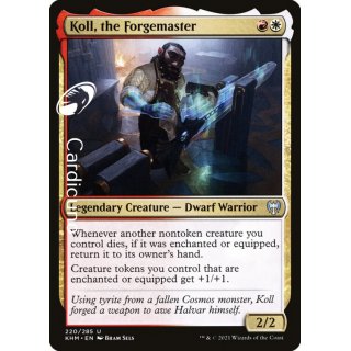 Koll, the Forgemaster 220/285 - Kaldheim Magic Sammelkarte Englisch