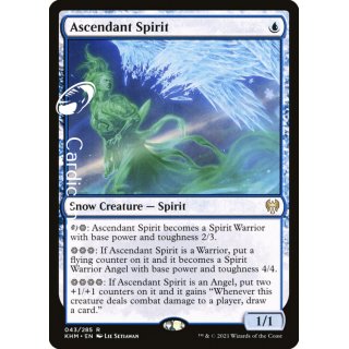 Ascendant Spirit 043/285 - Kaldheim Magic Sammelkarte Englisch