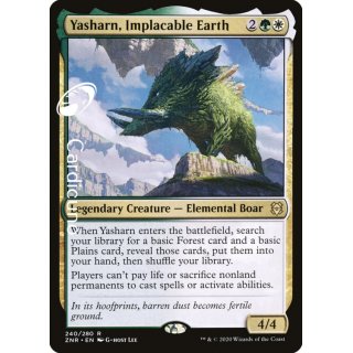 Yasharn, Implacable Earth 240/280 - Zendikar Rising  Magic Sammelkarte Englisch