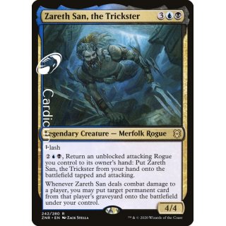 Zareth San, the Trickster 242/280 - Zendikar Rising  Magic Sammelkarte Englisch