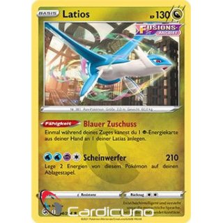 Latios 194/264 Fusionsangriff Deutsch Pokémon Sammelkarte