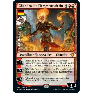 Chandra die Flammenruferin Mythic Planeswalker Magic Deutsch