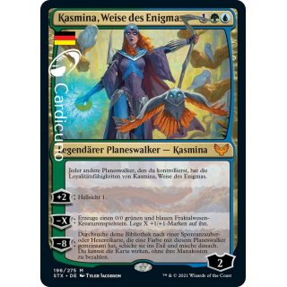 Kasmina, Weise des Enigmas 196/275 Strixhaven Mythic Planeswalker Magic Deutsch