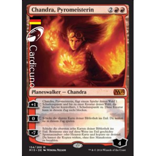 Chandra, Pyromeisterin 134/269 Mythic Planeswalker Magic Deutsch
