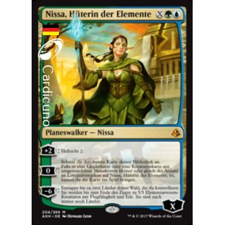 Nissa, Hüterin der Elemente 204/269 Amonkhet Mythic Planeswalker Magic Deutsch