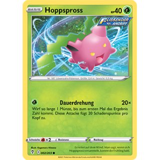 Hoppspross 002/203 Drachenwandel Deutsch Pokémon Sammelkarte