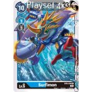 Surfimon  BT8-030 Playset (4x) EN New Awakening Digimon Sammelkarte