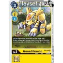 Armadillomon  BT8-033 Playset (4x) EN New Awakening Digimon Sammelkarte