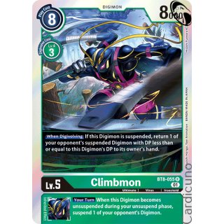 Climbmon  BT8-055  EN New Awakening Digimon Sammelkarte