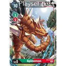 Spinomon  BT8-056 Playset (4x) EN New Awakening Digimon Sammelkarte