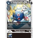 Thundermon  BT8-061 Playset (4x) EN New Awakening Digimon Sammelkarte