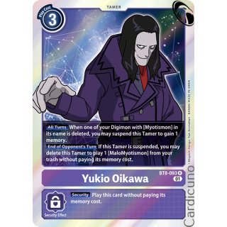 Yukio Oikawa BT8-093 EN New Awakening Digimon Sammelkarte