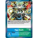 Giga Death BT8-099 EN New Awakening Digimon Sammelkarte
