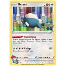 Relaxo 055/078 Holo Pokémon Go Sammelkarte Deutsch