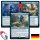 5 verschiedene blaue Rares Magic: The Gathering Karten - Deutsch