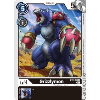 Grizzlymon BT9-060 X Record
