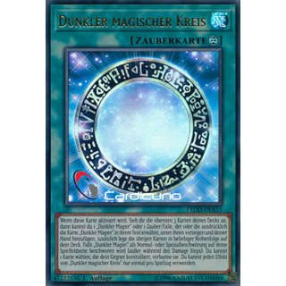 Dunkler magischer Kreis, DE 1. Auflage, Ultra Rare, Yugioh!