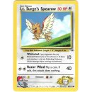 Lt. Surges Spearow 83/132  Gym Heroes Pokémon Trading Card English