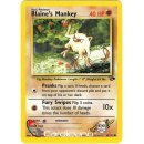 Blaines Mankey 63/132  Gym Challenge Pokémon...