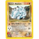 Blaines Rhyhorn 65/132  Gym Challenge Pokémon...