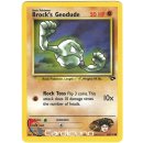 Brocks Geodude 68/132  Gym Challenge Pokémon...