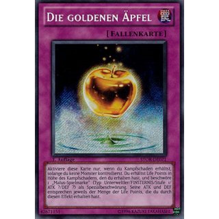 Die goldenen Äpfel, DE, Secret Rare, Yugioh!