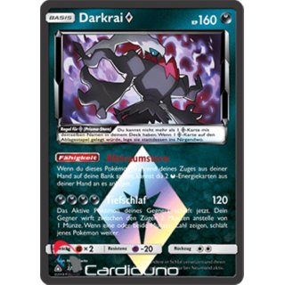 Darkrai 77/156 Prisma Stern Ultra Prsima Pokémon Sammelkarte Deutsch