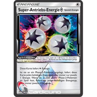 Super-Antriebs-Energie 136/156 Prisma Stern Ultra Prisma Pokémon Sammelkarte Deutsch