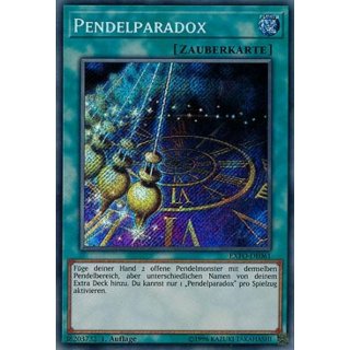 Pendelparadox, DE 1. Auflage, Secret Rare, Yugioh!