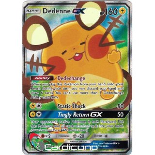 Dedenne GX 195a/214 Full Art Unbroken Bonds Pokémon Trading Card English