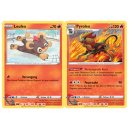 Leufeo & Pyroleo Set 028/ 029/196 Verlorener Ursprung Pokémon Sammelkarte Deutsch