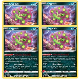 Kryppuk Playset (4x) 117/196 Rare Verlorener Ursprung Pokémon Sammelkarte Deutsch