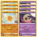 Sonnfel & Lunastein Deck Core (4x) 034/ 039/078 Pokémon Go Sammelkarte Deutsch