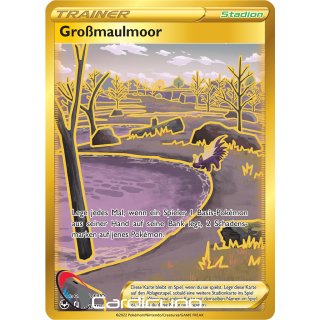 213/195 Großmaulmoor Secret Rare Silberne Sturmwinde Sammelkarte | Gapejaw Bog Deutsch