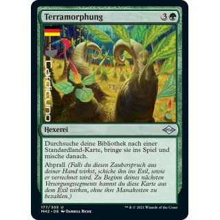 Terramorphung 177/303 Uncommon Modern Horizons 2 Sammelkarte | Terramorph Deutsch