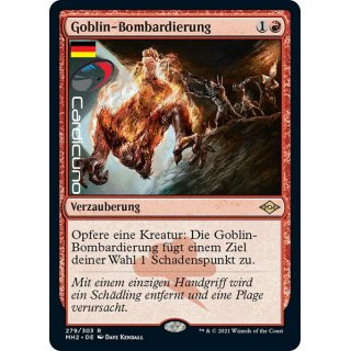 Goblin-Bombardierung 279/303 Rare Modern Horizons 2 Sammelkarte | Goblin Bombardment Deutsch
