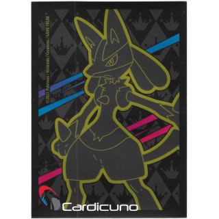 Pokemon Motiv Hüllen Lucario Standard Größe (65 Kartenhüllen)