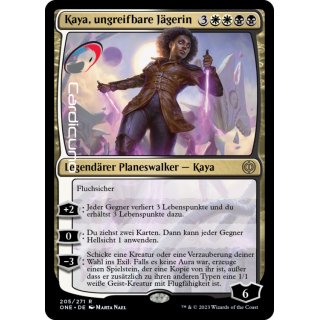 Kaya, ungreifbare Jägerin 205/271 Rare Phyrexia: Alles wird eins Sammelkarte | Kaya, Intangible Slayer Deutsch