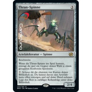 Thran-Spinne 254/287 Rare Krieg der Brüder Sammelkarte | Thran Spider Deutsch