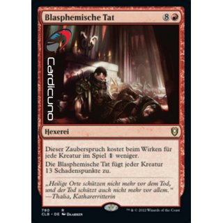 Blasphemische Tat Magic: The Gathering Sammelkarte Commander | Blasphemous Act Deutsch