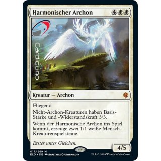 Harmonischer Archon Mythic Magic: The Gathering Sammelkarte Commander | Harmonious Archon Deutsch