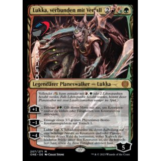 Lukka, verbunden mit Verfall Mythic Rare Planeswalker Magic | Lukka, Bound to Ruin Deutsch